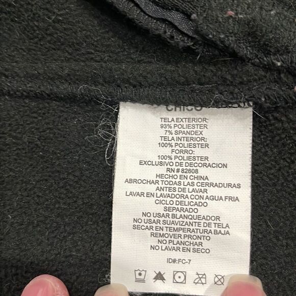 𝅺free Country Purple And Black Softshell Jacket Sz S - Picture 15 of 16